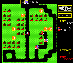 Mr. Do! (USA) In game screenshot